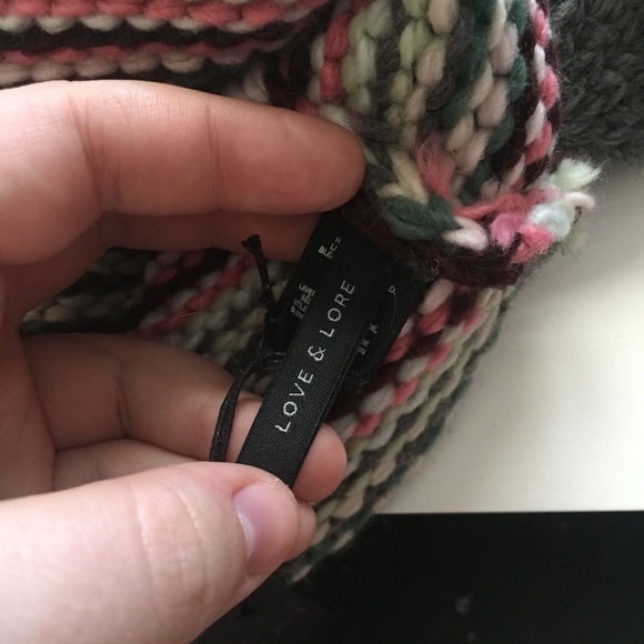 ❤️ Knit winter hat and mittens set - Picture 4 of 10